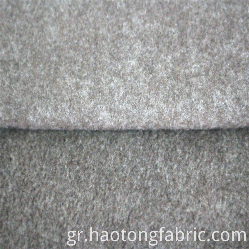 Cation Polyester Polar Fleece Coat Fabric